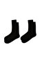 Set of 2 Thin Cotton Patterned Socks - 2
