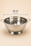 مصفاة من الفولاذ المقاوم للصدأ مقاس 26 سم - 2