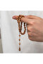 Round Cut Light Color Kuka Prayer Beads - 2