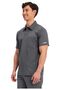 Wwe615 Men's Polo Scrubs Top - Imported, 2-Way Stretch, Breathable, and Ultra Soft Doctor/Nurse Single Top - 3