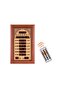 Digital Azan Prayer Clock 42×68 cm, Islamic Prayer Times, LED Display, Azan Alarm & Calendar Display