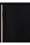 Özmarka New Season Black Soft Touch Women's Sweatpants with Elastic Waist - 7