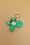 3-Piece Sportsman Keychain - Dumbbell, Weight Plate, and Shaker - Fitness Sports Gym Keychain Bag Ornament - 2
