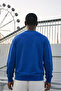 Men's 100% Cotton Regular Fit Blue Sweatshirt - 6