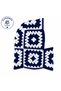 Knitted Balaklava, Motifed Two Color Scarf Beanie, Balaclava - 3