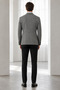 Tissue Patterned Pocket 6 Drop Single Men's Jacket 72120-Dark Gray - 3