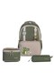 Set of 3 Children's Primary School Bags with Pen Holder and Lunch Bag Backpack Rlx-1912 - 2