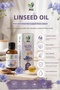 Flaxseed Oil 50 ml |   100% Cold Pressed |   Flax Seed Oil |   Additive-Free |   Glass Bottle |   Drinkable - 2