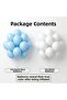 Pastel Blue White Balloon Set 20 Pieces Birthday Party Decoration Stylish - 4