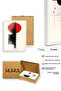 White Wooden Framed 3 Piece Set Painting Huhu439 - Triple Painting Set White Frame - 2