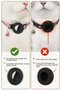 Reflective Airtag Cat Collar - Safety Buckle Collar with Bell - 6