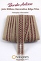 Burgundy Isse Jute Straw Ribbon Decorative Ribbon 10 Meters Packaging Decoration - 5