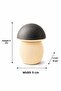 Mushroom Design Ear Swab Organizer and Bathroom Organizer |   Decorative Cotton Swab & Earbud Storage Container |   Gold, Bronze, Anthracite, Brown - 3