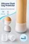 Silicone Chair and Table Leg Protector, Anti-Scratch for Floors (12 Pieces) - 2