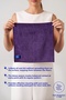Ultrafiber Premium Kitchen Cloth Straw Texture 30X30 cm Plum Purple - 2