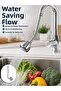 رأس صنبور قابل للتعديل مع خرطوم حلزوني مرن لتمديد حوض الغسيل