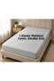 100% Cotton Double Elastic Fitted Sheet – Flexible Edges, Perfect Fit Design - Color Options Available