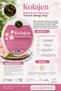 Effective Oval Collagen Sponge Soap Against Signs of Aging 120-140 Gr