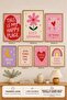 7-Piece Frame-Looking Modern Painting Set |   Retro & Pop Art |   Motivational Written |   Living Room, Office, Kitchen and Study Room Wall Decoration