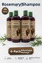 Rosemary Shampoo 400 ml 4-Pack Advantage Package |   Biotin Keratin Panthenol |   All Hair Types