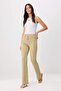 Camel Düğme Detaylı Yüksek Bel Orta Esnek Flare Jeans TWOSS26JE00038