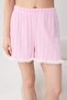 Pembe %100 Pamuklu Yaka Detaylı Fitilli/Pointel Örme Pijama Takımı THMSS26PT00253 - 3