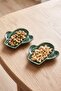 Set of 2 Cactus Shaped Plates 14cm Tphss26Tbk00068 - 2