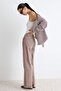Vizon %100 Pamuk Yüksek Bel Wide Leg Jeans TWOAW27JE00108 - 2