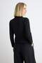 Siyah Peplum/Belden Oturmalı Düğme Detaylı Triko Hırka TWOAW27HI00102 - 5