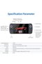 Portable Retro Handheld Game Console with Joystick, 7-Inch Color Screen, 64GB Memory, 20,00 - 8