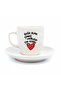 Don't Miss Because Presence Is So Beautiful Cream Turkish Coffee Cup - Gift Ceramic Turkish Coffee Cup