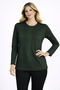 Women's Middle Age and Above High Quality Patterned Mother Combed Cotton Blouse 30580 - 3