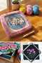 50X20Cm Magic Punch (Punch)(Wooden Embroidery Punch with Gift)Wooden Embroidery Pulley with Ring/Needle - 6