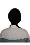 Swimsuit and Top Compatible Hijab Back Tie Bonnet Black Color - 6