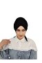 ملابس السباحة والحجاب ملابس السباحة العلوية المتوافقة مع Hijab Back Tie Bone باللون الأسود - 8