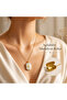 Sun Medallion Necklace - Stainless Steel