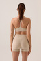 X Ece Beige Sports Bra Super Crop Top - 3