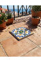 Decorative Natural Stone Drain Cover Drain Ornament, 10X10 cm Bathroom, Balcony Drain Cover