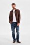 Men's String Ripped Jeans Blue