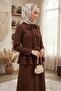Nesla Tunic Skirt Double Set 1418 - Bitter Brown - 4