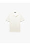 Short Sleeve Cotton Slim Fit Polo Neck T-Shirt - 3