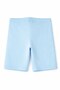 Benetton girl's basic short leggings, ages 4-14, blue - 2