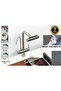 Kitchen sink faucet touch purifier outlet shower waterfall 3 functions nickel imported 7 years warranty