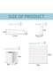 Pegboard Wall Panel Organizer Set, Durable Plastic Storage Kit for Home Office, White - 6