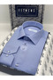 Classic Long Sleeve Oxford Gift Boxed Easy-Iron Men's Shirt Fs-001254 - Blue