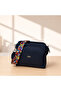Madame Vera 034 Navy Blue Women's Shoulder Bag - Cross Strap