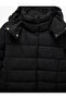 Lined Pocket Zippered Long Sleeve Water Repellent K Hooded Inflatable Coat - 6