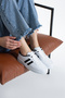 White Black Unisex Sneaker JH176