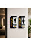 Glossy Plexi WC Mr./Male toilet Direction Sign - 2