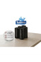 Thick Garbage Bags 10 Pieces 300Gr X 20 Rolls Black Garbage Bags 80X110 cm Jumbo Industrial Garbage Bags - 2